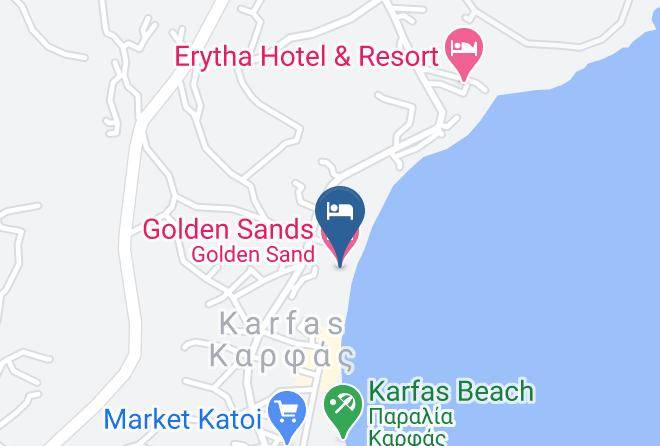 Khios - Golden Sand Hotel Maps