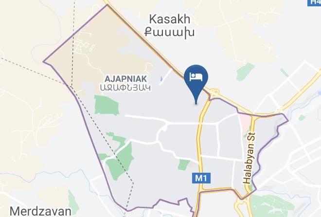 Yerevan - Golden Seconds Hotel Maps