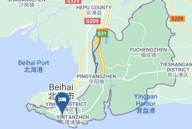 Beihai - Golden Shining New Century Grand Hotel Beihai Maps