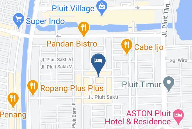 North Jakarta - Golden Sky Maps