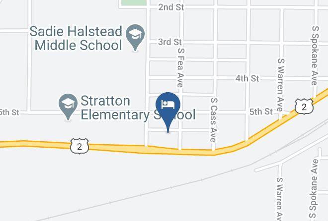 Pend Oreille - Golden Spur Motor Inn Maps
