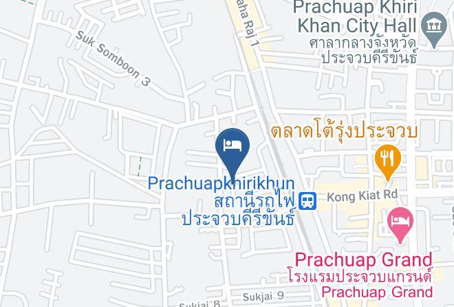 Amphoe Mueang Prachuap Khiri Khan - Golden Star Beach Maps