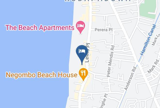 Golden Star Beach Hotel Map