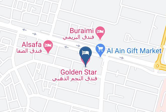 Al Buraymi - Golden Star Hotel Maps