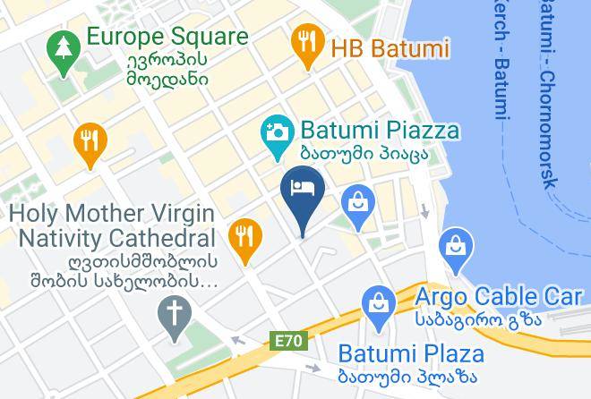 Batumi - Golden Star Hotel Maps