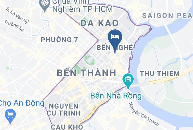 Ho Chi Minh City - Golden Star Hotel Maps