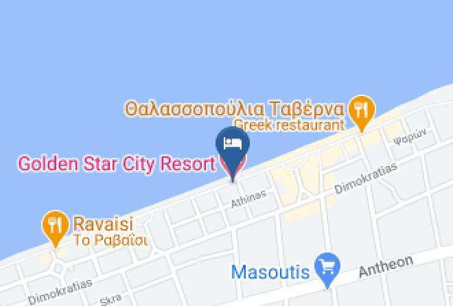 Salonica - Golden Star City Resort Maps