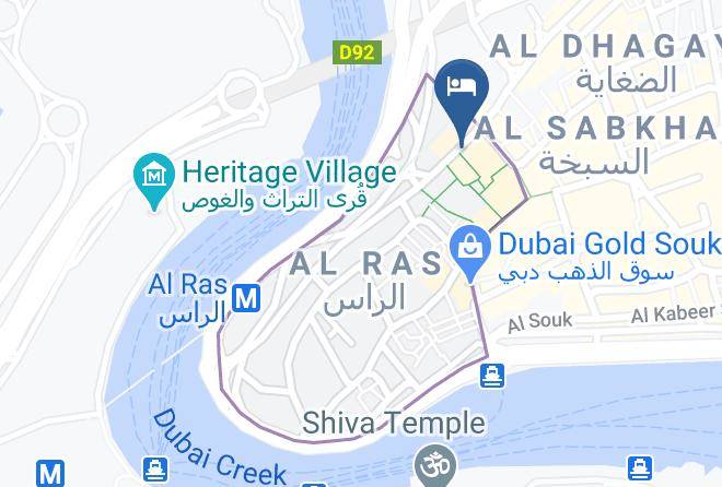 Golden Star Hotel Map