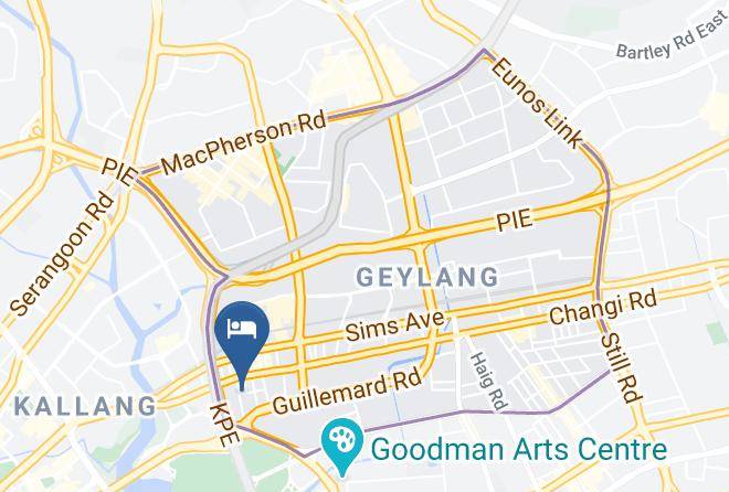 Geylang - Golden Star Hotel Maps