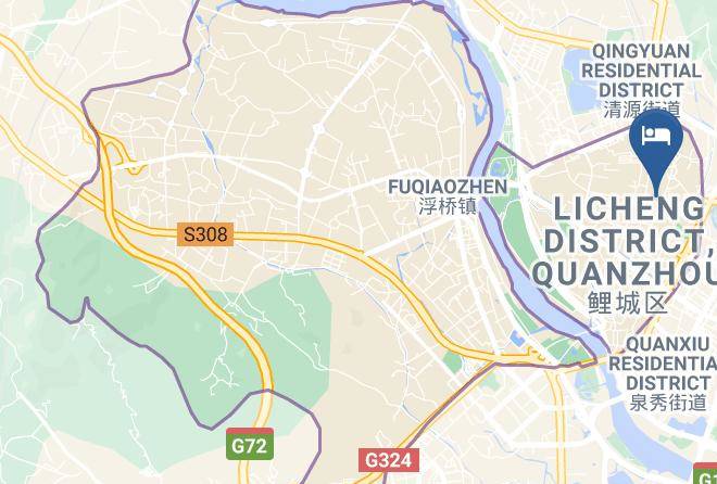 Quanzhou - Golden Star Hotel Maps