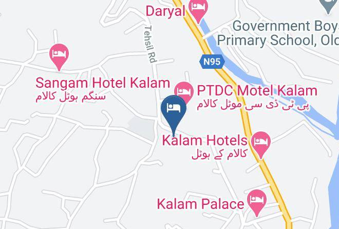 Peshawar - Golden Star Hotel Maps