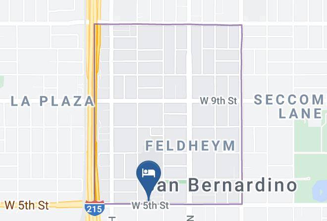 San Bernardino - Golden Star Inn Maps
