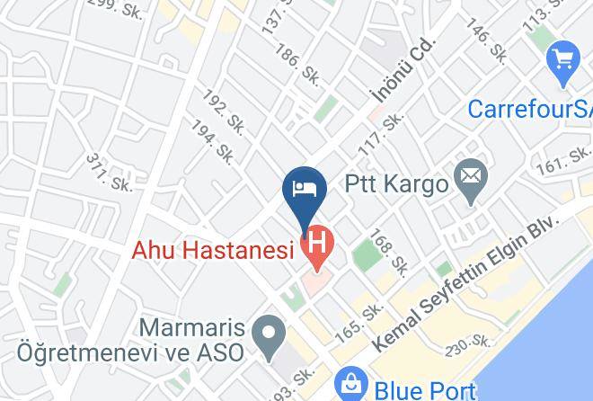 Marmaris - Golden Star Hotel Maps