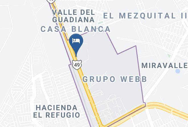 Gomez Palacio - Golden Suites Motel Maps