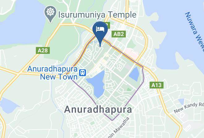 Anuradhapura - Golden Sun Holiday Inn Maps