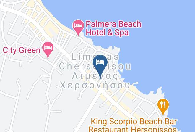 Iraklion - Golden Sun Hotel Maps