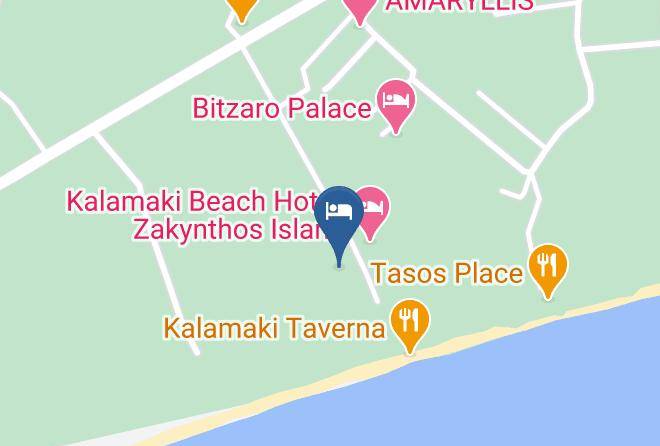 Zakinthos - Golden Sun Resort & Spa Maps