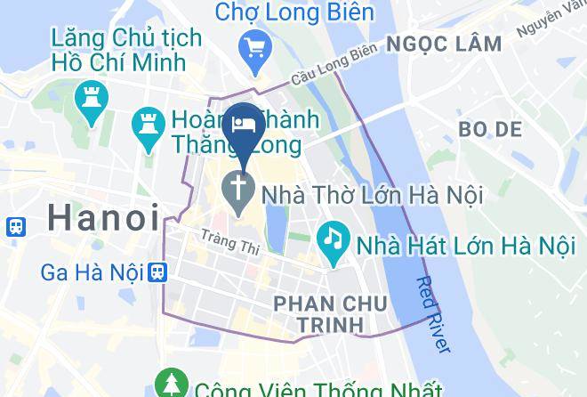 Golden Sun Suites Hotel Hanoi Map
