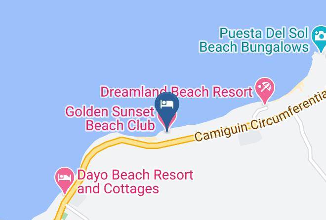 Camiguin - Golden Sunset Beach Club Maps