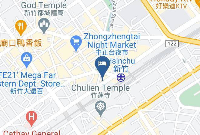 Hsinchu City - Hsinchu 101 Hotel Maps