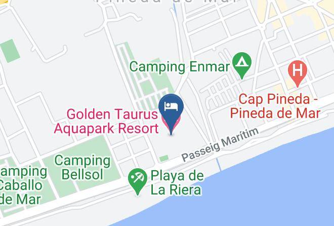Barcelona - Golden Taurus Aquapark Resort Maps