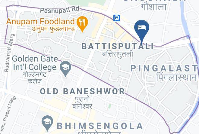 Golden Temple Inn Map