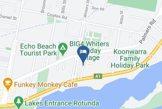 East Gippsland - Golden Terrace Holiday Park Maps