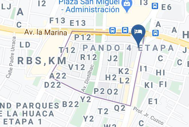 San Miguel - Golden Tower Suites Hotel & Spa Maps