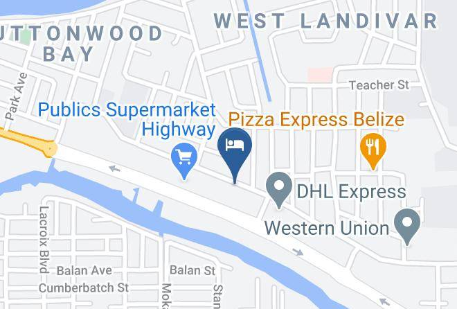 Belize - Golden Tree Hotel Maps