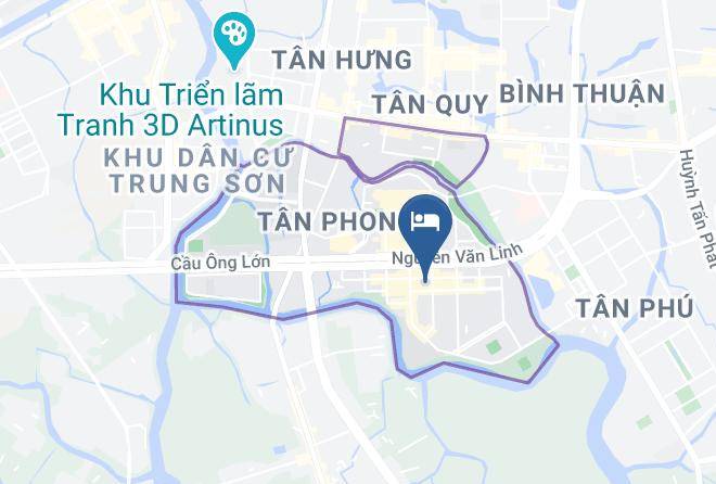 Golden Tree Hotel Map - Ho Chi Minh City - Tan Phong