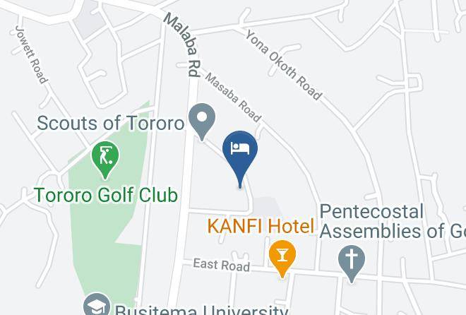 Tororo Municipality - Golden Tripod Casino And Hotel Maps