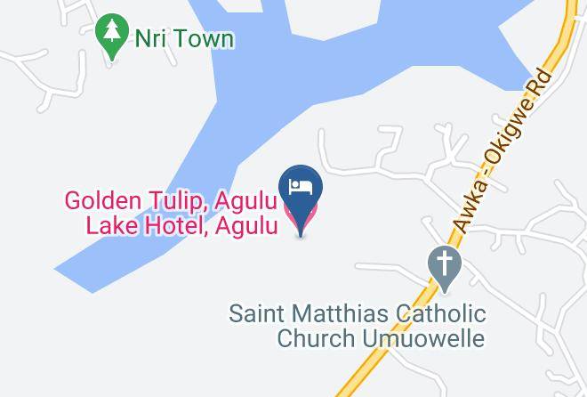 Okpai - Golden Tulip Agulu Lake Hotel Agulu Maps