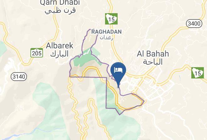 Al Baha - Golden Tulip Al Baha Hotel Maps