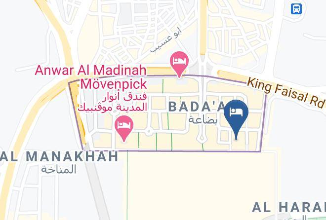 Medina - Golden Tulip Al Zahabi Maps