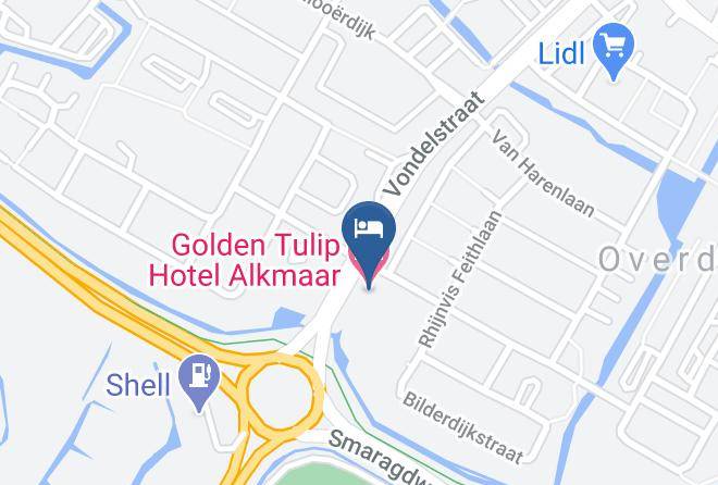 Alkmaar - Golden Tulip Hotel Alkmaar Maps