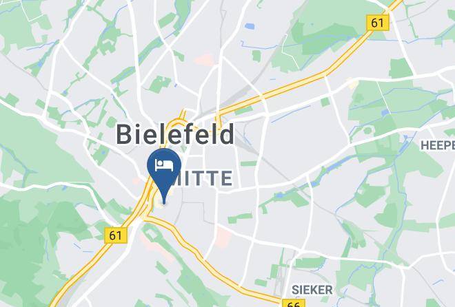 Bielefeld - Golden Tulip Bielefeld City Maps