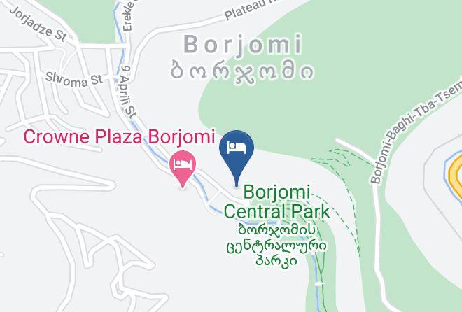 Borjomi - Golden Tulip Borjomi Maps