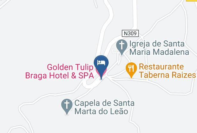 Fraiao - Golden Tulip Braga Hotel & Spa Maps