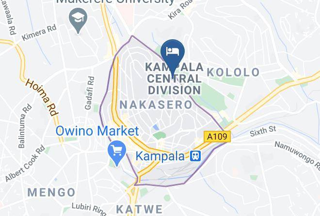 Golden Tulip Canaan Kampala Map