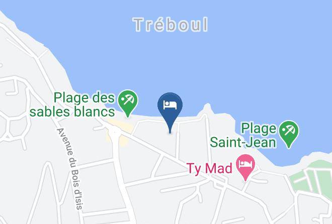 Finistere - Golden Tulip Douarnenez Hotel & Spa Sas Maps
