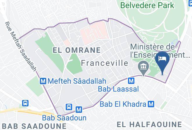 Tunis - Golden Tulip El Mechtel Maps