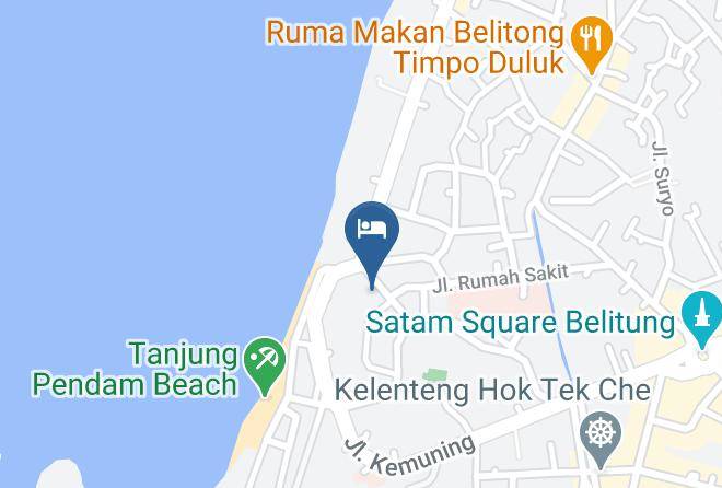 Belitung Regency - Golden Tulip Essential Belitung Maps