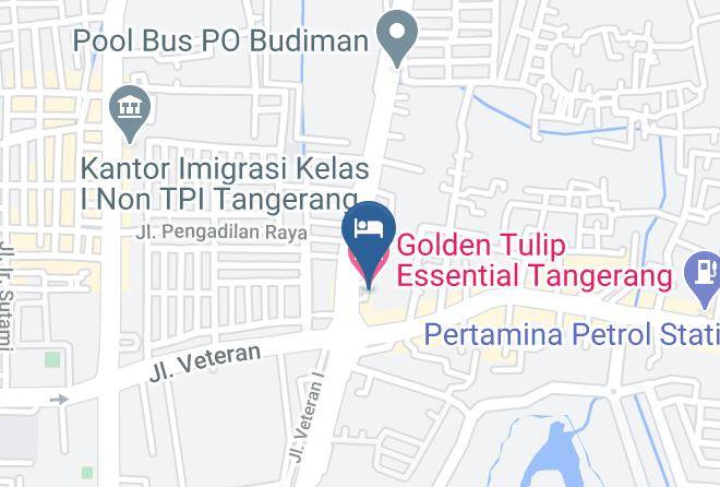 Kota Tangerang - Golden Tulip Essential Tangerang Maps