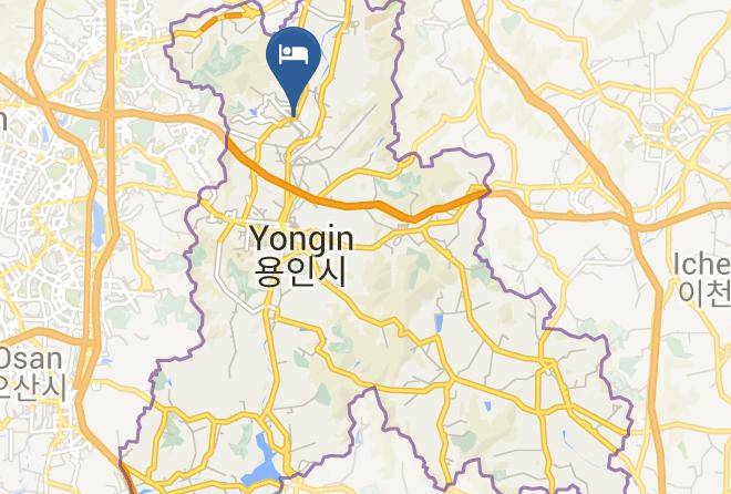 Cheoinguyonginsi - Golden Tulip Ever Yongin Maps