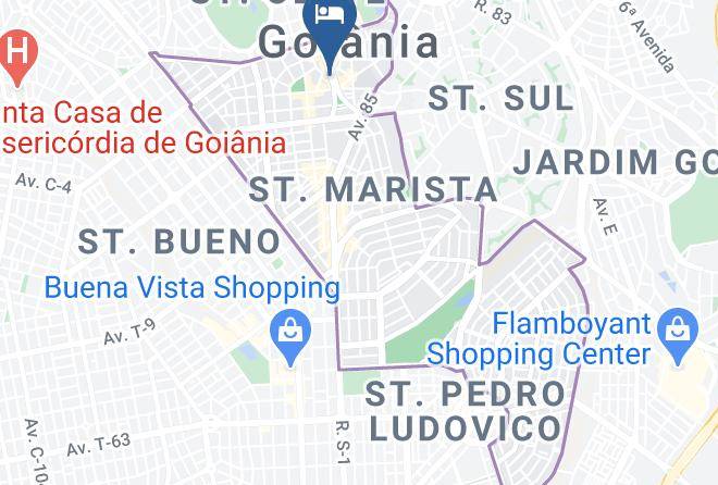 Goiania - Golden Tulip Goiania Address Maps