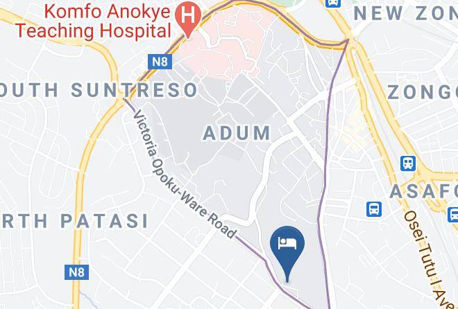 Kumasi - Golden Tulip Kumasi City Maps