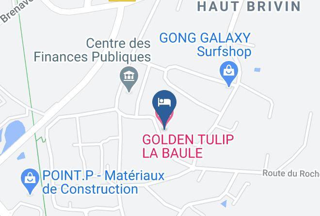 Loire Atlantique - Golden Tulip La Baule Maps