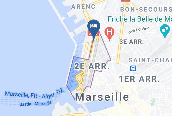 Bouches Du Rhone - Golden Tulip Marseille Euromed Maps