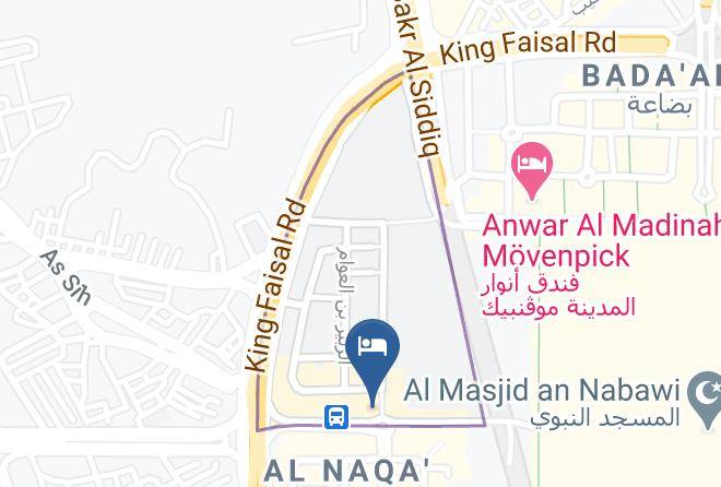 Medina - Golden Tulip Mektan Hotel Maps