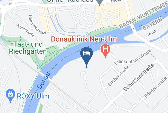 Neu Ulm - Golden Tulip Parkhotel Maps